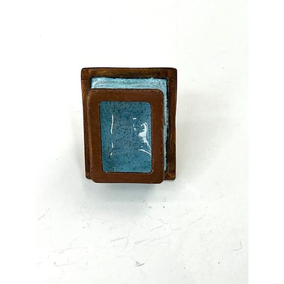 Vintage Kelvin Chen miniature enamel teapot with rooster design - Picture 7 of 7